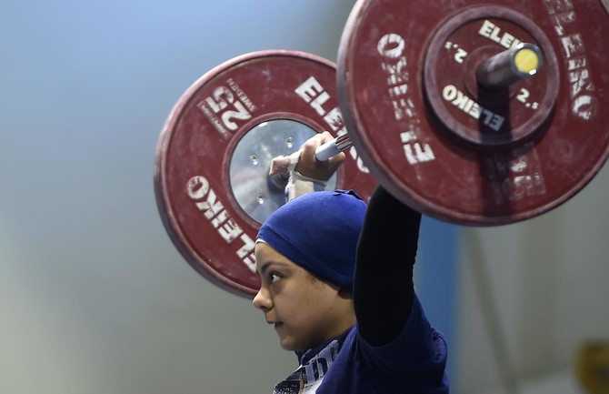 Egyptian weightlifter Sara Samir raises the bar for women